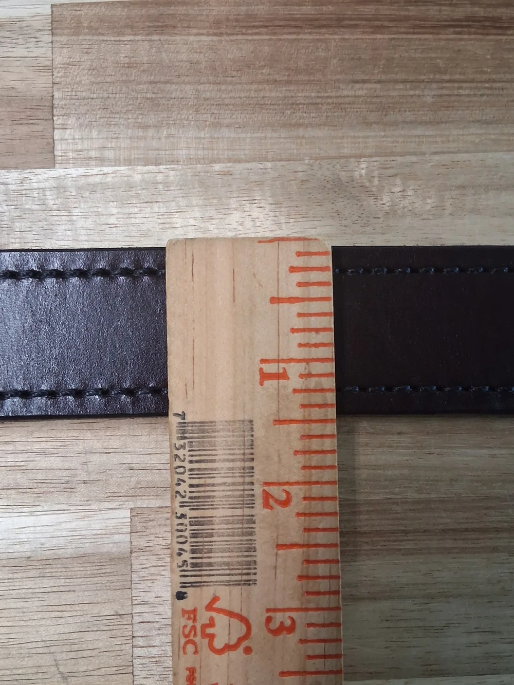 Mitch Rosen Express Line BHL Cuban Brown Leather Belt Solid Brass Buckle 40